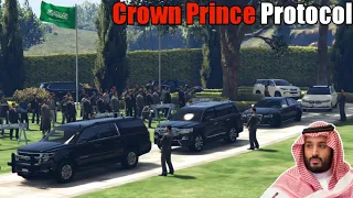 GTA 5 | Saudi Crown Prince Arrives in Pakistan | VVIP Protocol | Game Loverz