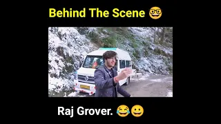 Raj Grover Behind the Scene // 😁😀 @RajGrover005 @Grovershere #shorts