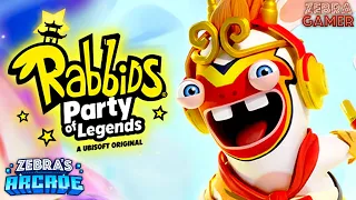 Rabbids: Party of Legends Gameplay - Zebra's Arcade!