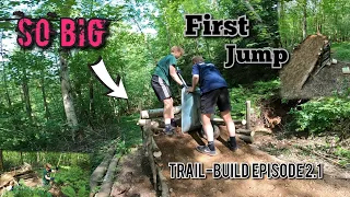 Trail-Build Episode 2.1 | Wie bauen eine neue Jumpline //MTB Christian