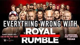 Everything Wrong With WWE Royal Rumble 2017 (WWE SINS RETURN!!)