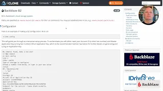 Getting Started with Rclone and Backblaze B2