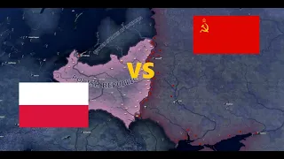 Poland vs SOVIET UNION | Hearts of Iron IV Timelapse