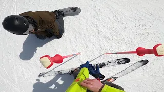 Escaping Ski Patrol