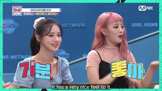 [Eng Sub] YUQI/MIYEON/MINNIE on TMI News: fav summer songs, concert venues, and collabs! Pt 2