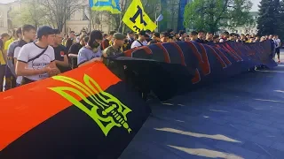 Харківські ультрас провели марш на честь п'ятої річниці відомої всьому світу кричалки про Путіна