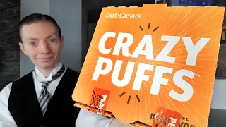 Little Caesars NEW Crazy Puffs Review!
