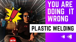 How to do PLASTIC WELDING at Home: Watch This Before You Start