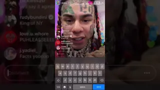 TROLLZ 6IX9INE LIVE,EXPOSING MEEKMILL/FUTURE/SNOOPDOG |+NICKI JOINS D LIVE (time stamps in the disc)