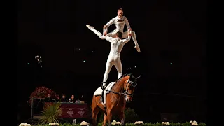 FEI World Cup Vaulting Final 2019. U.S. Pas de Deux Janes & Smith