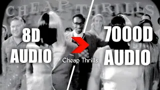 Sia - Cheap Thrills (7000D AUDIO | Not 8D Audio) ft. Sean Paul, Use HeadPhone