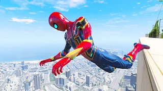 GTA 5 Spiderman Motorcycle FailsRagdolls Euphoria Ep31 Euphoria Physics, fails, jumps Euphoria Ep 31