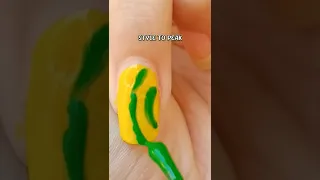 best yellow green nail art #nailart #shorts #styletopeak #youtubeshorts #trending #short #nailpolish