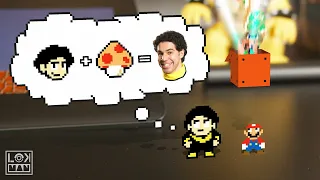 Pixel Mario in Real Life