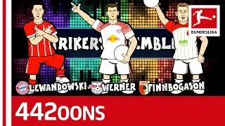 Lewandowski, Werner, Finnbogason? - Bundesliga World Cup Dream Team Rap Battle - Powered by 442oons