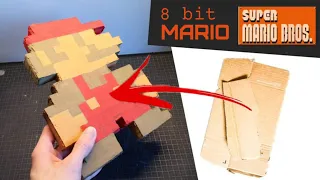 DIY Cardboard 8 bit Mario!