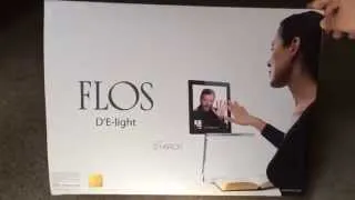 FLOS D'E-light Chrome Designed By Starck With Lightning Port Unboxing