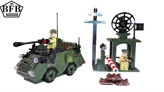Enlighten Combat Zones Series 808 | Outpost Ingenious Toys | Speed Build mit Lego Test
