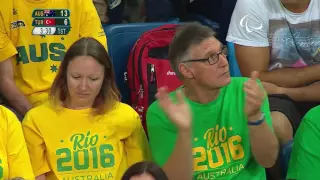 Wheelchair Basketball | Australia vs Turkey | Men’s preliminaries | Rio 2016 Paralympic Games