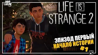 LIFE IS STRANGE 2 Прохождение | ЭПИЗОД 1 | ЧАСТЬ 1| НАЧАЛО ПРИКЛЮЧЕНИЙ