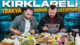 KIRKLARELİ SOKAK LEZZETLERİ | ROTAMIZ TRAKYA!