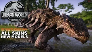 ALL NEW ANKYLOSAURUS SKINS AND MODELS IN RETURN TO JURASSIC PARK!