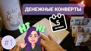 #1 Распределяю 14800₽. Система денежных конвертов/Планирование бюджета