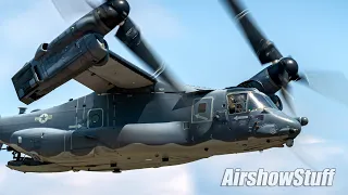 Air Force Spec Ops Fleet Arrival - Rarely Seen! - EAA AirVenture Oshkosh 2021