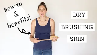 Dry Brushing Skin | BENEFITS AND HOW TO | Bumblebee Apothecary