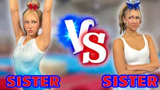 GYMNAST VS CHEERLEADER ABC CHALLENGE!