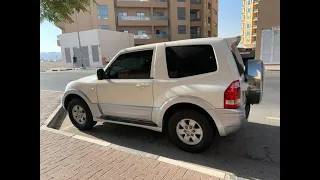 In the sand with the Pajero