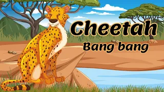 cheetah | cheetah facts | animal for kids | cheetah video for kids, children and toddlers