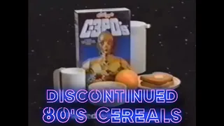 Discontinued 80's Cereals Pt 1 (TV Commercials)