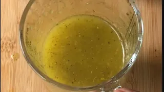 Lemon, Olive Oil and Honey dressing