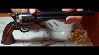 How to clean, and lubricate the 1871, 1872 Colt open top. #revolver #wyattearp #gun #cowboy
