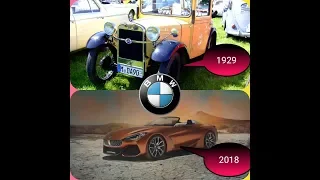 BMW Evolution 1929 - 2018  Then And Now