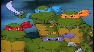 4K - Teenage Mutant Ninja Turtles Cartoon Intro - AI Upscale (4K) Test Demo