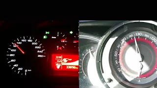 Alfa Romeo MiTo QV 200 hp VS DS3 Performance 208 hp  0-160 km/h