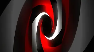 #Shorts Red And White Neon Lines Move On Spiral Background Vj Loop