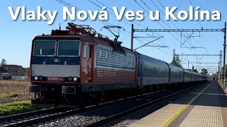 Vlaky- Nová Ves u Kolína 9.10. 2022