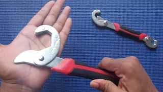 Snap and Grip Auto Adjustable Universal Wrench Unboxing and review || Spanner || No commentary