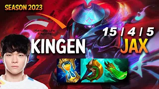 HLE Kingen JAX vs CASSIOPEIA Top - KR Ranked