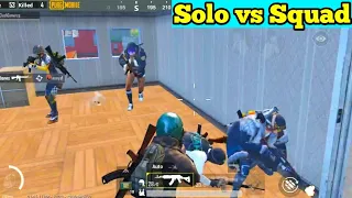 POCHINKI GHOST!! Camping Squads in SOLO vs SQUAD - PUBG Mobile