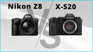 Nikon Z8 vs Fujifilm X S20 - Surprisingly Fujifilm Performs Better!
