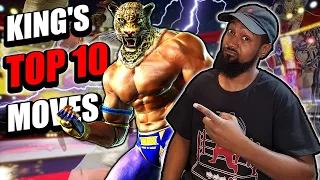 King's Top 10 Moves in Tekken 7!