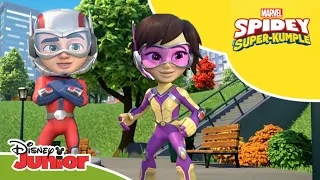 🦋 Malutkie rozwiązanie | Spidey i Super-Kumple | Disney Junior Polska