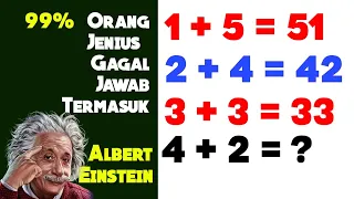 99% Orang Jenius Di Dunia Gagal Jawab Dengan Benar | Teka Teki Matematika #2