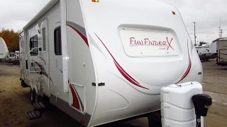 (SOLD) 2012 Fun Finder X244RBS Used Ultralite Travel Trailer by Cruiser RV in Coldawter MI