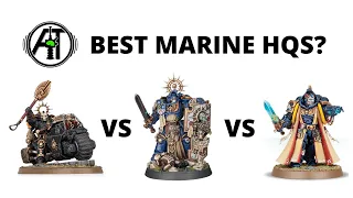 Best Space Marine HQ Choices - Captains, Chaplains, Librarians and other Characters Discussed...