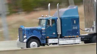 VERY RARE 1973 Freightliner Driving By On I-66!